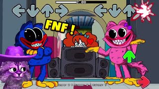 HUGGY WUGGY vs KISSY MISSY (New Characters) FNF New Mod Poppy Playtime Episode 2 Garfield