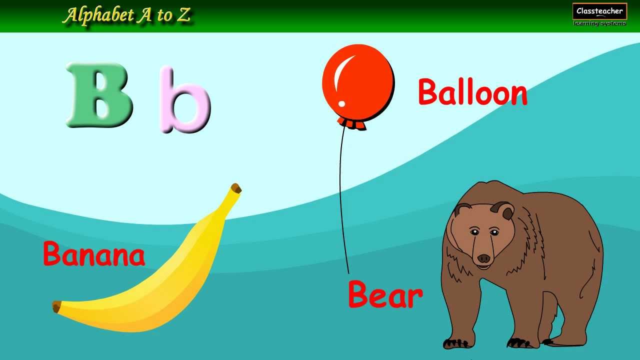 ABC Alphabet - Animated Learning Alphabet Video For Children ...