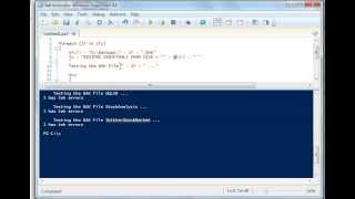 Powershell: Executing TSQL Tasks