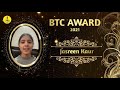 jasreen kaur btc award omg book of world records mumbai