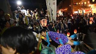 2018年　本祭り　宮上がり　大太鼓　青年部