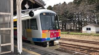 485系きらきらうえつ 村上駅発車