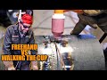 Walking the Cup VS Freehand | TIG Welding