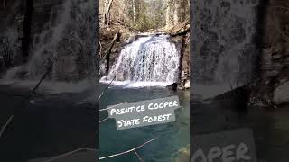 Prentice Cooper State Forest #waterfall #hiking #peaceful