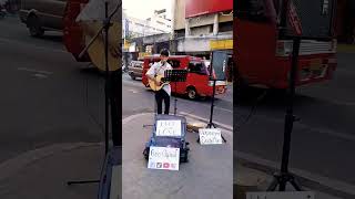 Amazing Pinoy Street Singer  In Cebu | He Sings So He Can Help Her Single Mom❤