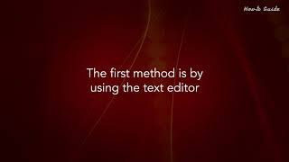 How to open XML :Tutorial