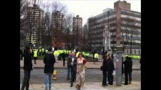 Rochdale wedding ruined by EDL/UAF protest