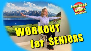 Gentle CHAIR EXERCISES for Seniors with Limited Mobility to Improve Range of Motion
