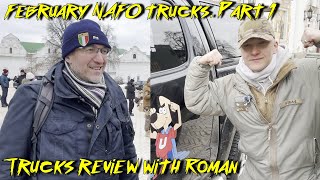 February 2025 convoy. Part 1. Trucks review with @RomanTrokhymets + Steffano from Italy and Cemile