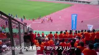 2018 NSG大運動会 「ミックスリレー」橙組 健闘‼