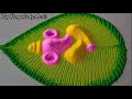 Simple Ganesha Rangoli Designs | Festival Rangolis | Easy Rangolis | Relaxing art | Top Rangolis