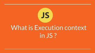 Execution context - Javascript in Tamil #tamil #codersin #coders #js