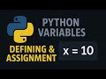 Python Variable Defining and Assignment