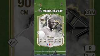 90 Vieira Review in EA Sports FC 25 #shorts #short #fc25 #eafc25 #vieira #toty #fifa #ultimateteam