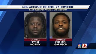 Suspects charged in connection with April murder in Greensboro