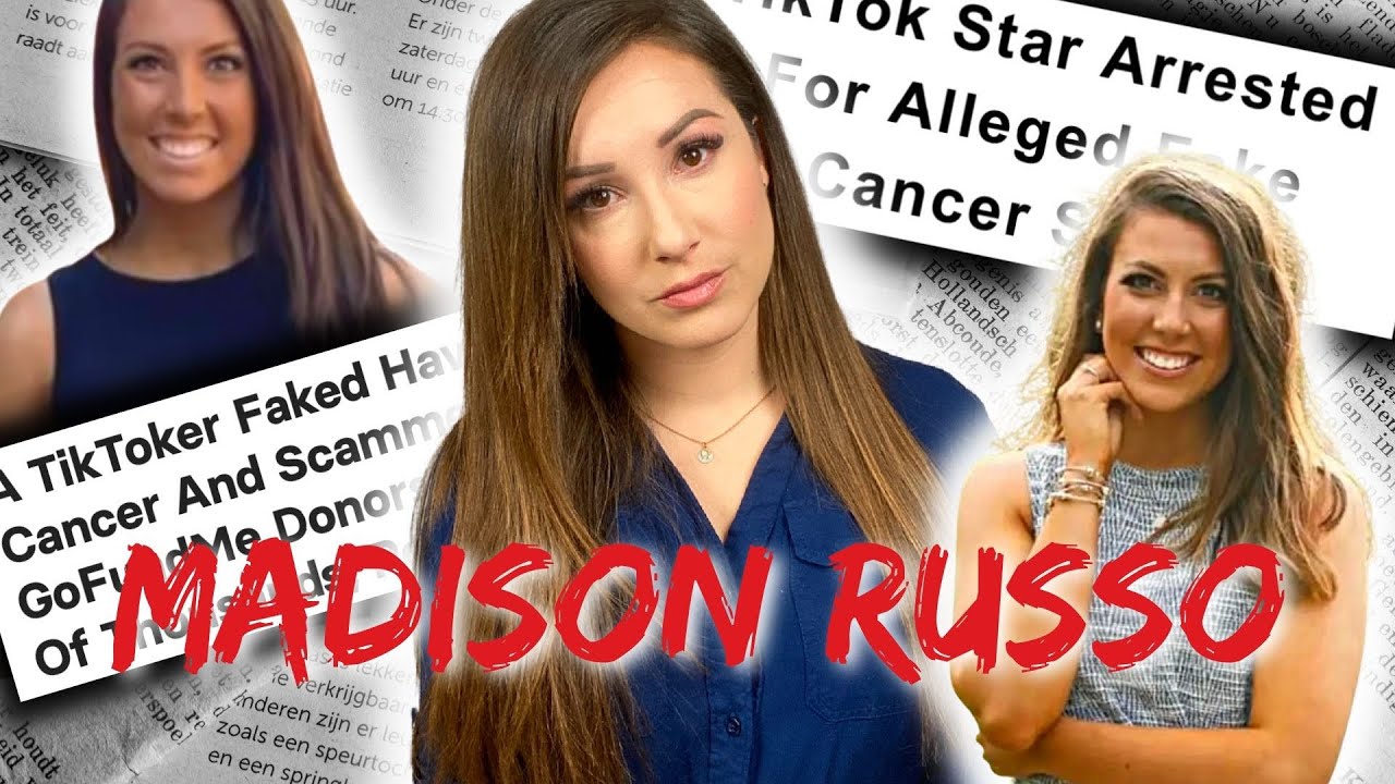 Tik Tok Cancer Scam | MADISON RUSSO | Got Caught Lying And Stealing ...