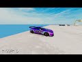 Cars VS Giant FANS Challenge Race - Sports Car Driver - BeamNG Drive