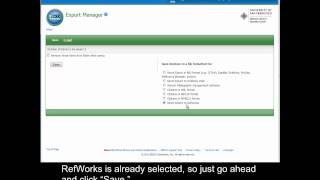 Exporting Citations from Ebsco Databases to RefWorks
