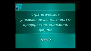 Урок 5. Оценка внутренней среды организации. Анализ использования ресурсов