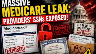 Massive Medicare Leak Providers' SSNs Exposed!