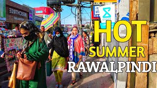 🇵🇰 RAWALPINDI downtown DISTRICT PAKISTAN | 4K 2023