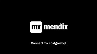 Mendix #21 Connect To Postgres Sql Database #mendix #lowcodeplatform #lowcode #postgres #pgadmin