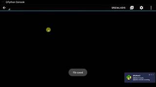 Qpython tutorial -8 Lists
