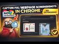 Easy way to save webpage screenshots with Chrome devtools