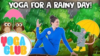 Kids Yoga For A Rainy Day 🌂  | Yoga Club (Week 33) | Cosmic Kids Yoga