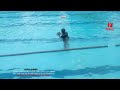 How to taste the depth of the pool in a 25 meter