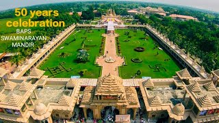 સાંકરી મંદિર 50 વર્ષ ઉજવણી 'BAPS' | sankri temple 50 years celebration | swaminarayan Temple India.