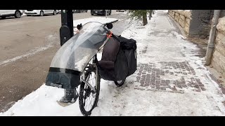 Cruzbike T-50 Recumbent with TerraCycle Windwrap WINTR Fairing