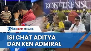 Terungkap Isi Chat Aditya Hasibuan Anak AKBP Achirudin dengan Ken Admiral Jadi Pemicu Penganiayaan