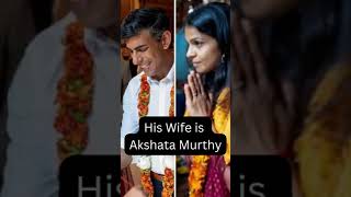 Rishi Sunak Became PM of UK | Wife Akshata Murthy in Suit #shorts #uk #infosys #rishisunak