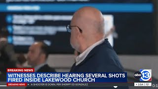 BREAKING: Shots fired during Sunday service at Lakewood Church in Texas