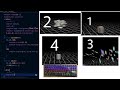 ASMR Programming - Coding exploded Cube Animation - No Talking