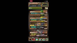 【パズドラ】無料配布の魔法石150個使ってシーズンスーパーゴッドフェスを15連引いてみたら、、なんと！！