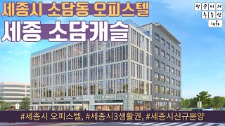 세종시 소담동 오피스텔 8월 분양 세종 소담캐슬