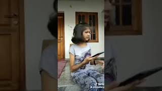 Thejathangu with Tiya kutty  funny Tik tok Video 😂😂😂😂🤣😅😂