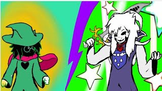 Deltarune vs undertale-Asriel Dreemurr vs. Ralsei|Part 2(animation)