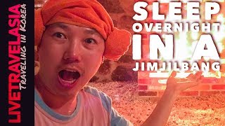 Korean JimJilBang Spa *Sleeping Overnight!*