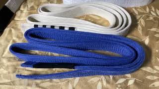 Senso hemp Brazilian JiuJitsu belt and Flow hemp BJJ belt info and impressions /review