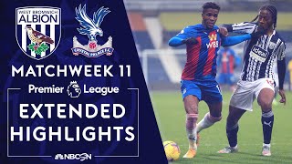 West Brom v. Crystal Palace | PREMIER LEAGUE HIGHLIGHTS | 12/6/2020 | NBC Sports