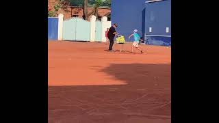 8 years old tennis player Nestor Tsuzhba.