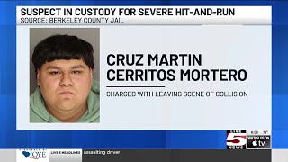 VIDEO: Troopers locate, arrest suspect in Berkeley Co. auto-pedestrian hit-and-run