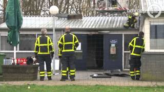 Brand in kantine v.v. Doetinchem