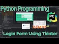 Python with MySQL Database - Login Form - Python GUI #python #coding #java #intellij #database