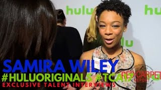 Samira Wiley interviewed at Hulu Original Series Winter TCA Talent Event #TCA17