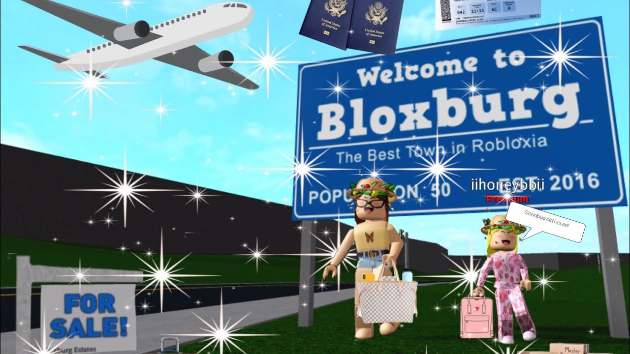 Moving Into A NEW TOWN! | Roblox Bloxburg | EPISODE 1 - YouTube