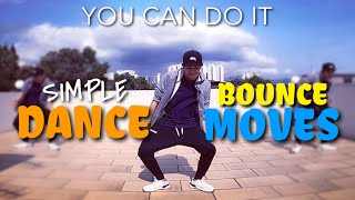 4 EASY BOUNCE DANCE STEPS | For Beginners | Dance Tutorial | Bryan Taguilid